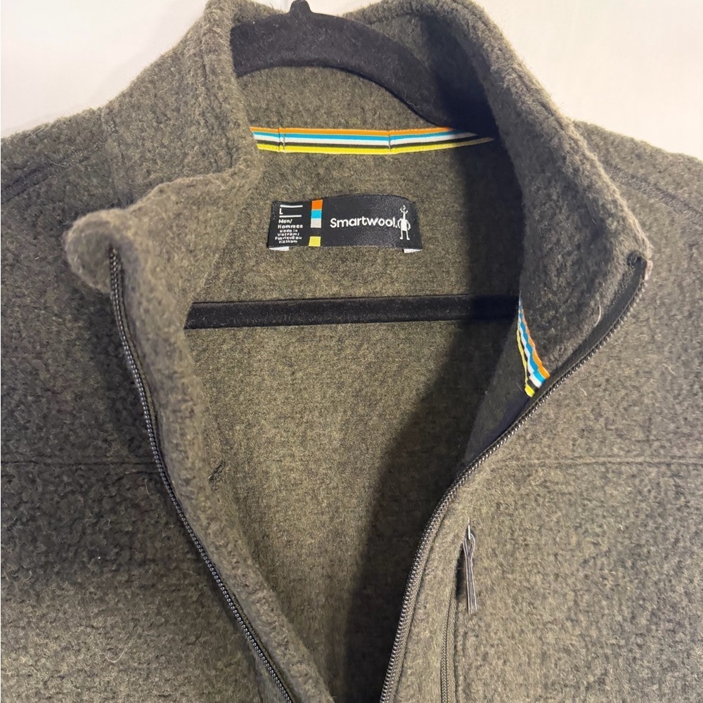 Smartwool Hudson Trail Vest, size Large. - Picture 4 of 7